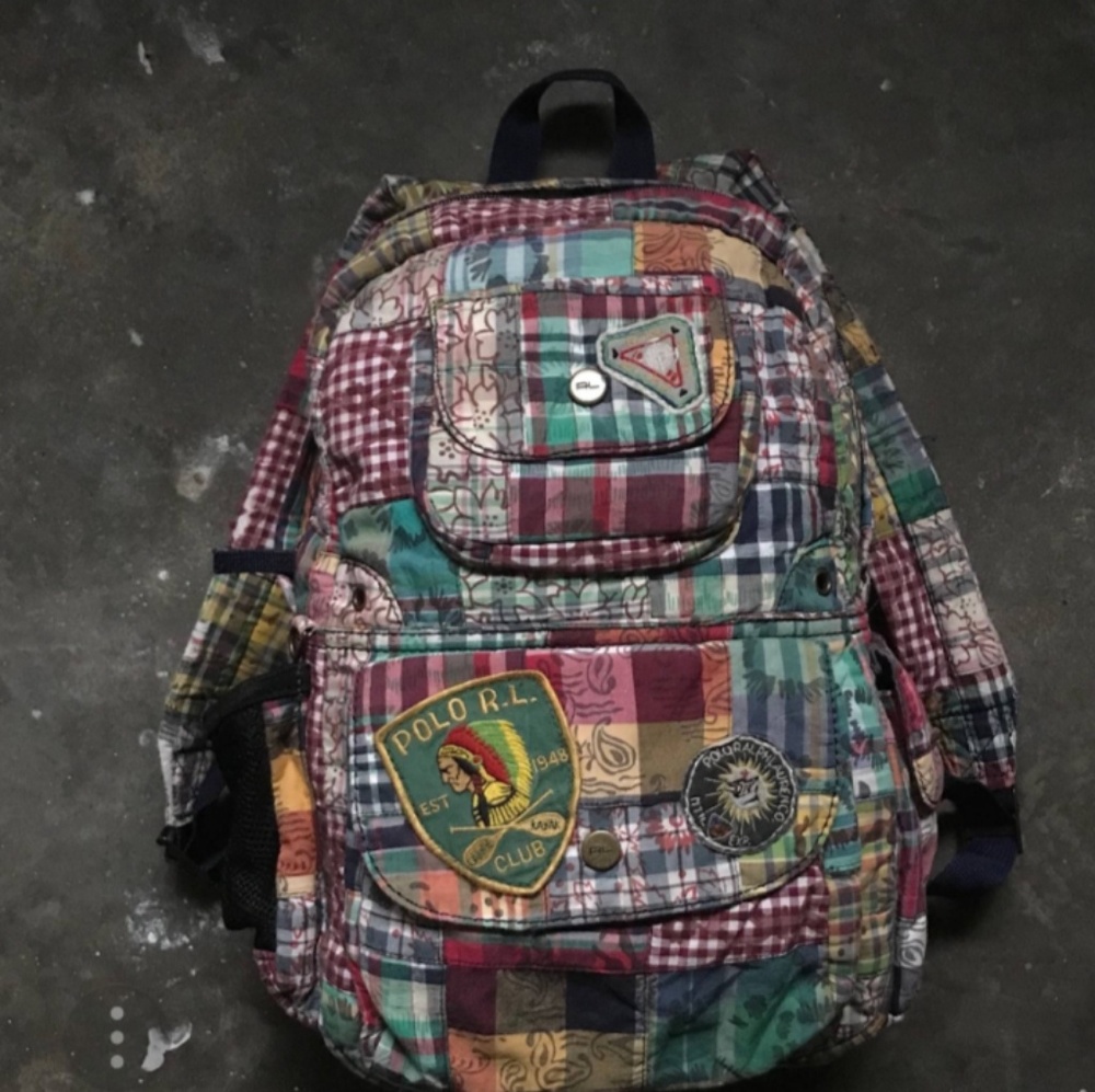 Vintage ralph lauren backpack